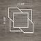 Ekena Millwork Small Monument Decorative Fretwork Wall Panels in Architectural PVC, 11 3/8"W x 11 3/8"H x 3/8"T WALP12X12MMT - alternate 5
